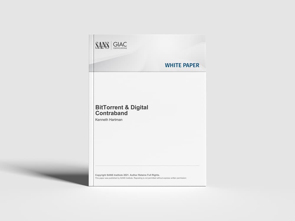 BitTorrent and Digital Contraband White Paper